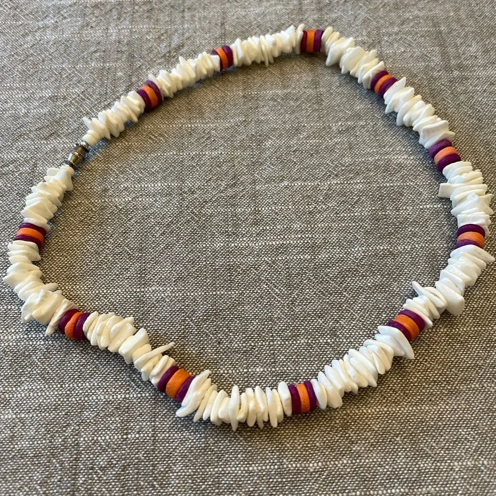 Puka shell necklace